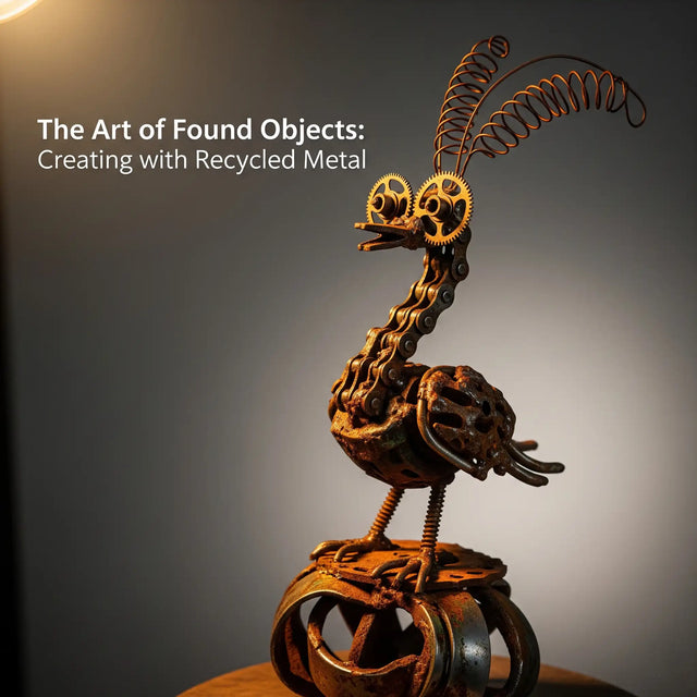 The Art of Found Objects: Creating with Recycled Metal