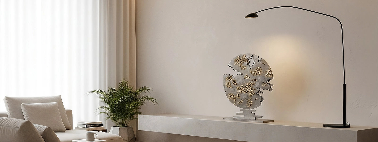 Original sculpture piece by Marc Staples in a contemporary setting.