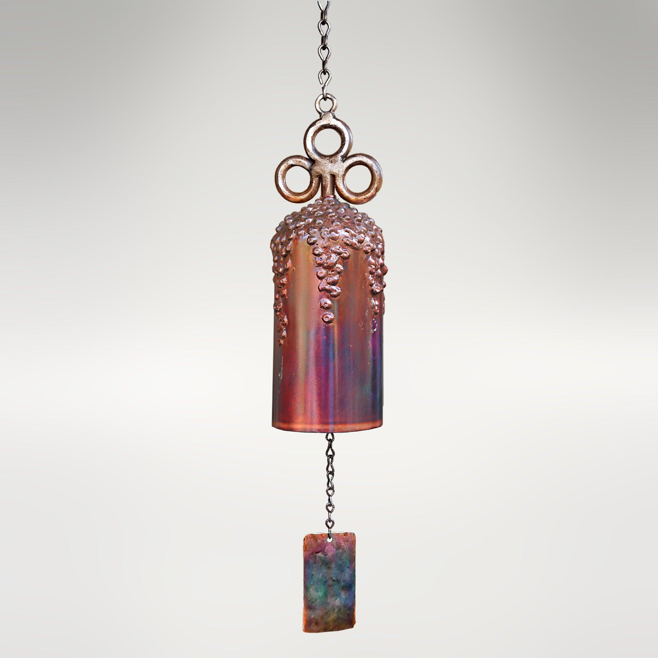 A wind bell called San Carlos. Created at the Lago Luna Studio in Clarksville, Virginia