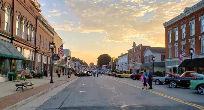 Downtown Clarksville, Virginia