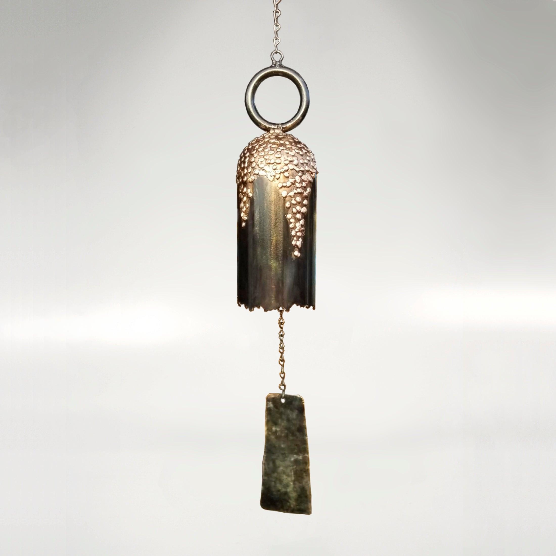 Mission Espada mixed-media wind bell chime