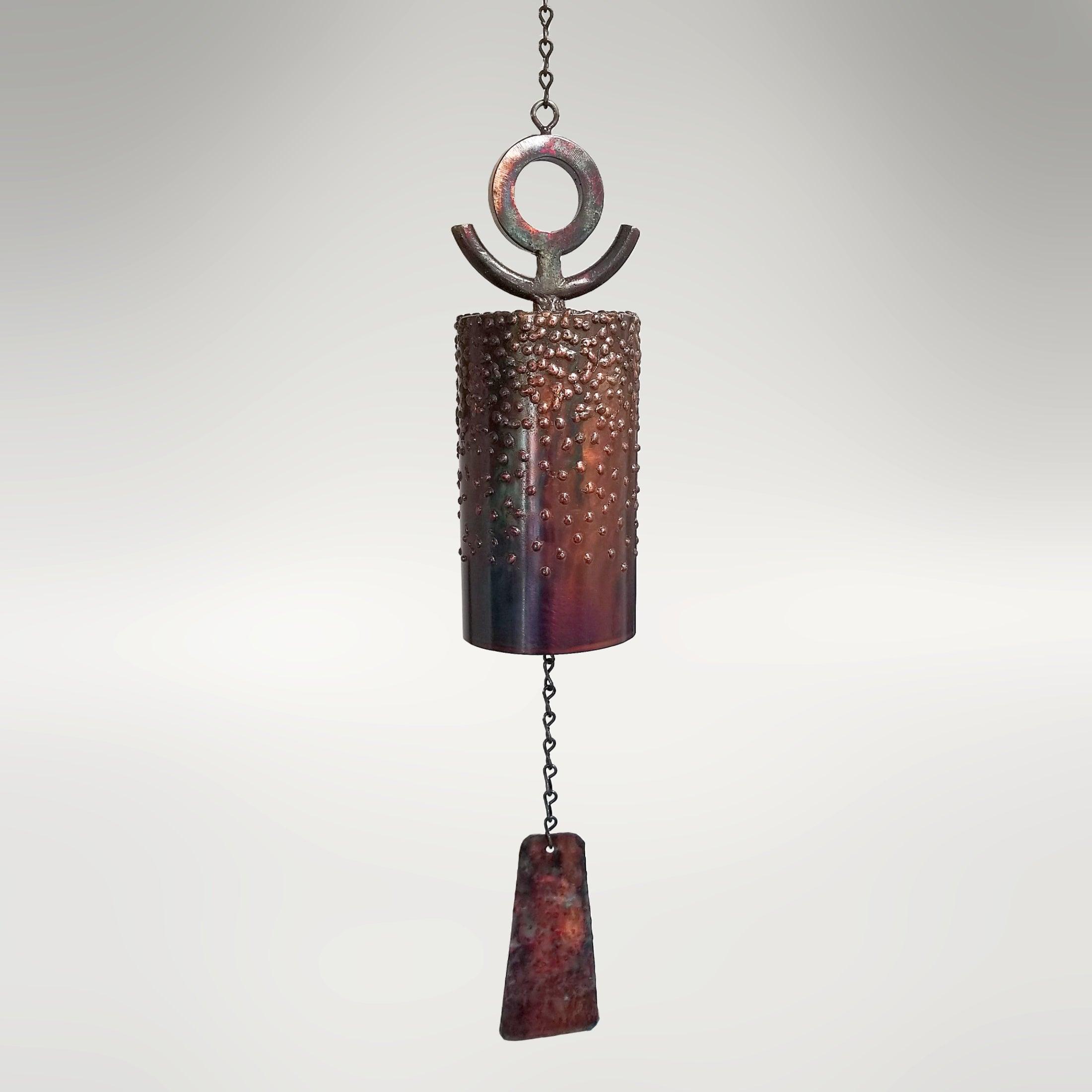 Rustic wind bell chime named Mission San Agustin.