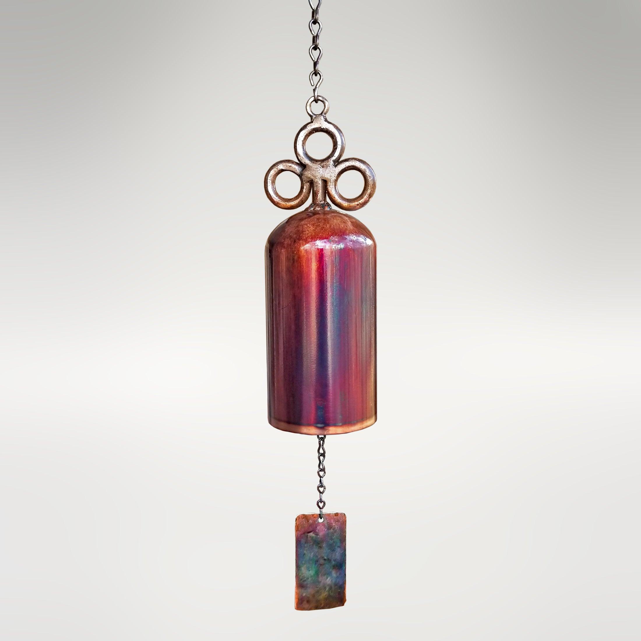 The San Xavier wind bell. Created by Marc Staples at the Lago Luna Lakeside Studio. Clarksville, Virginia